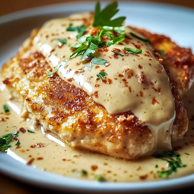 Hähnchenfilet Frischkäse Parmesan Soße