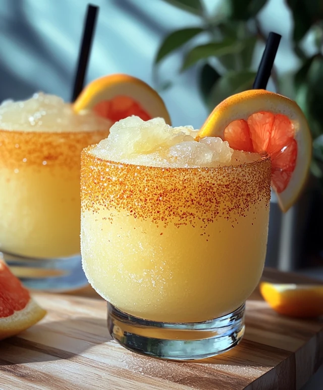 Gefrorener Margarita Mocktail