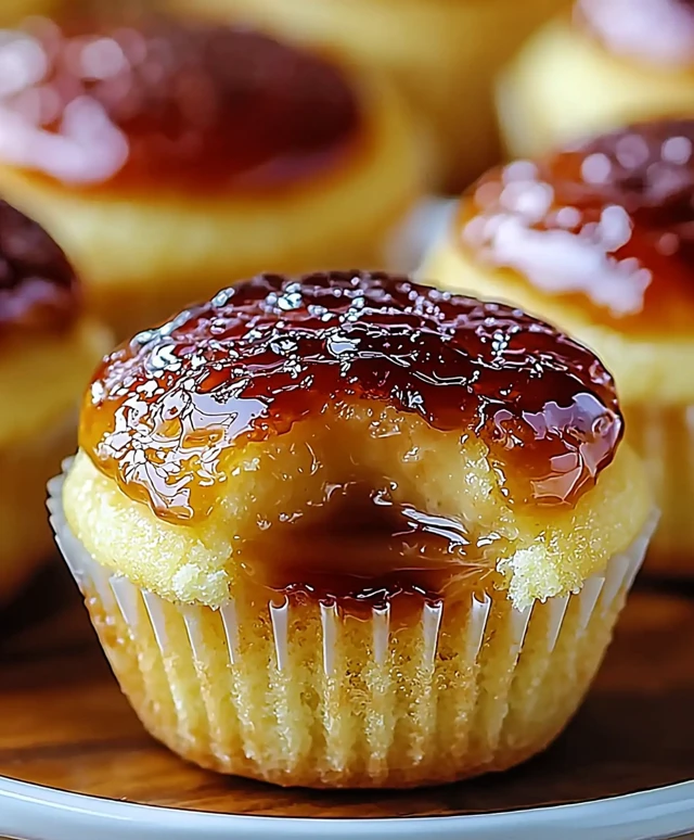 Crème Brûlée Cupcakes