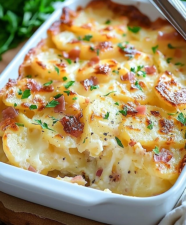 Kartoffelauflauf zubereiten