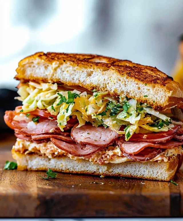 Italienisches Grinder-Sandwich
