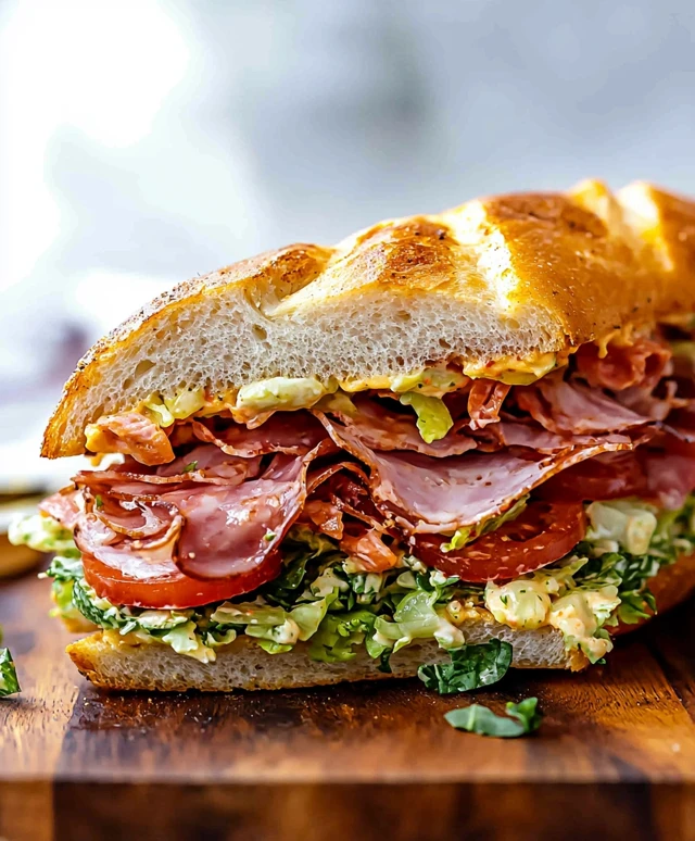 Italienisches Grinder-Sandwich