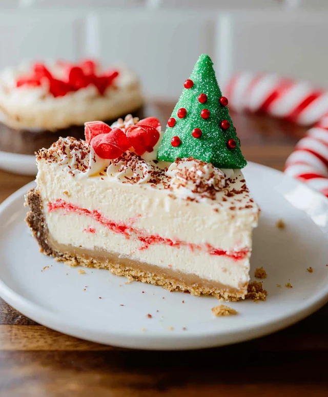 Weihnachtsbaum Käsekuchen