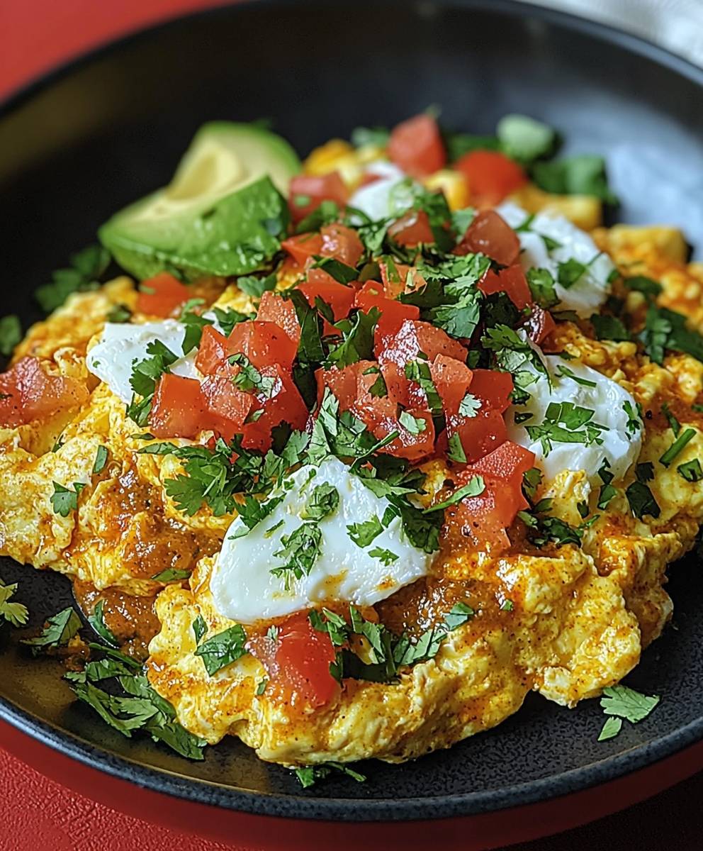 Proteinreiche Enchilada Rührei