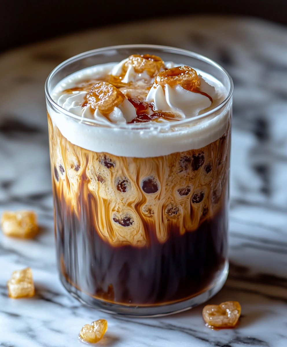 Gesalzener Karamell Cold Brew