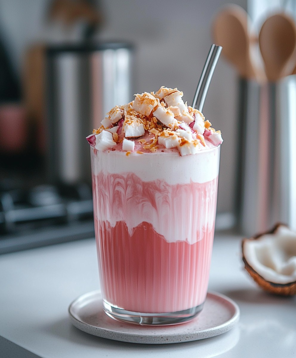 Rosa Kokos Latte