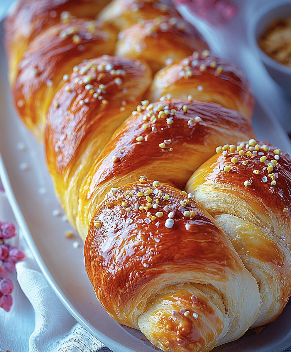 Hefezopf backen fruchtig
