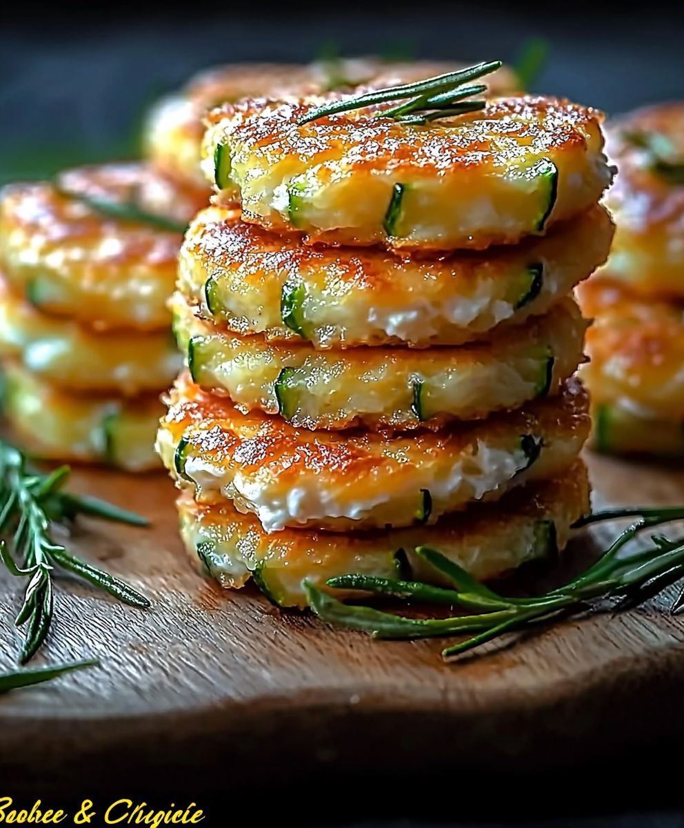 Zucchini Ziegenkäse Cookies