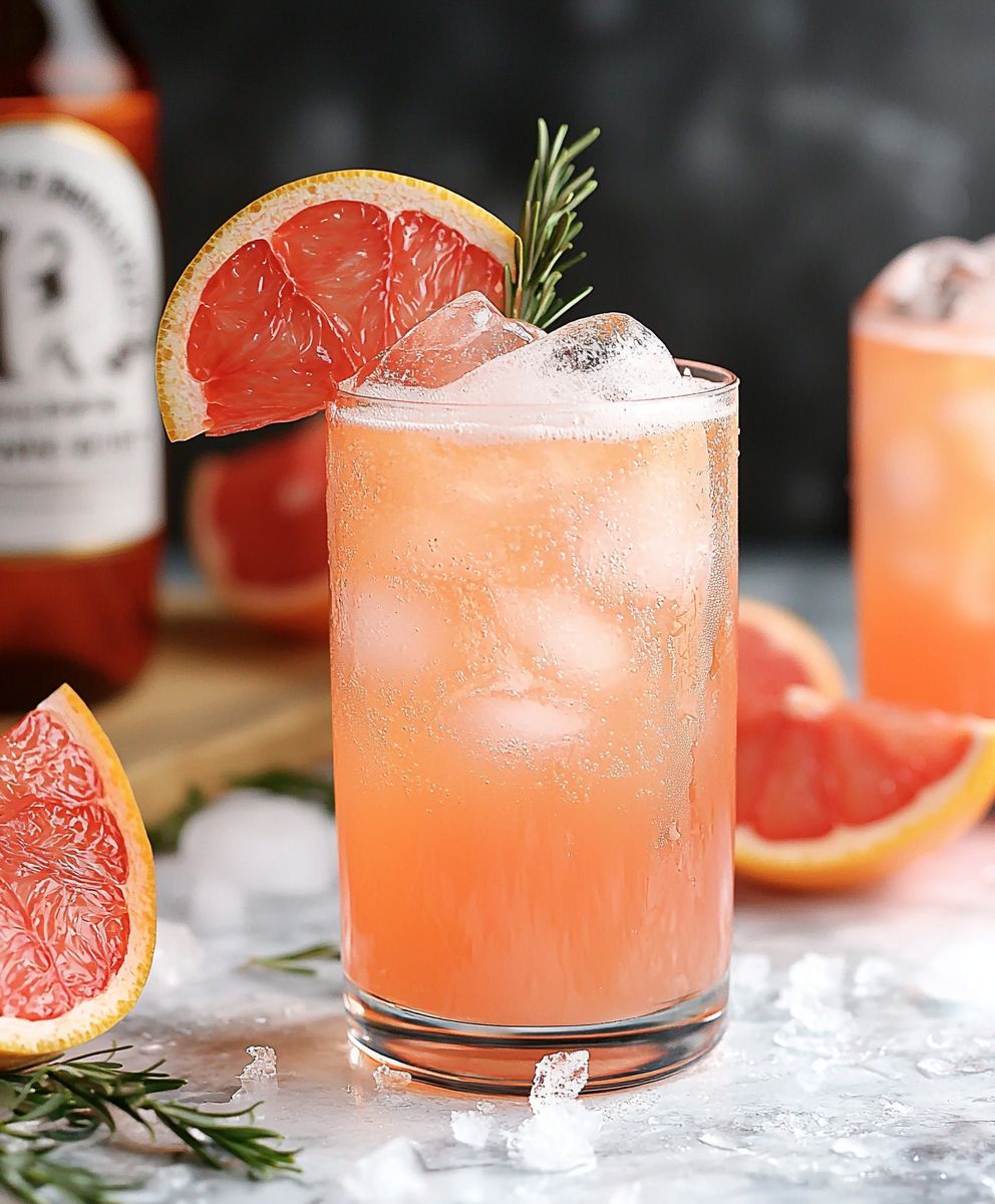 Ingwerbier Paloma Cocktails
