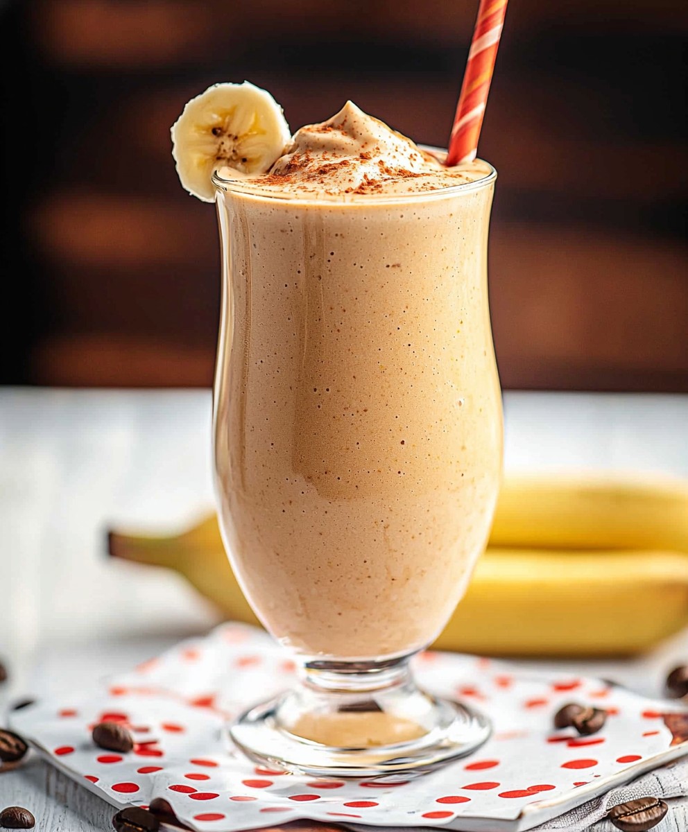 Kaffee Bananen Smoothie