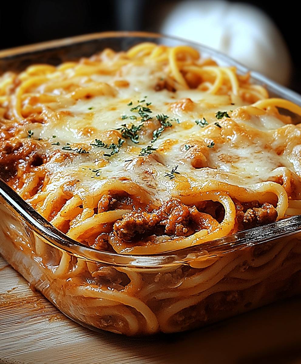 Spaghetti Auflauf einfach