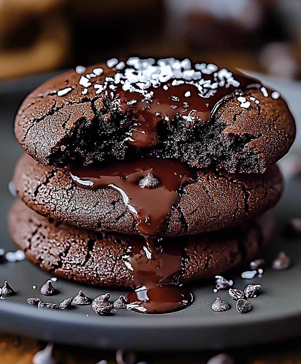 Schokoladen Lava Kuchen Kekse