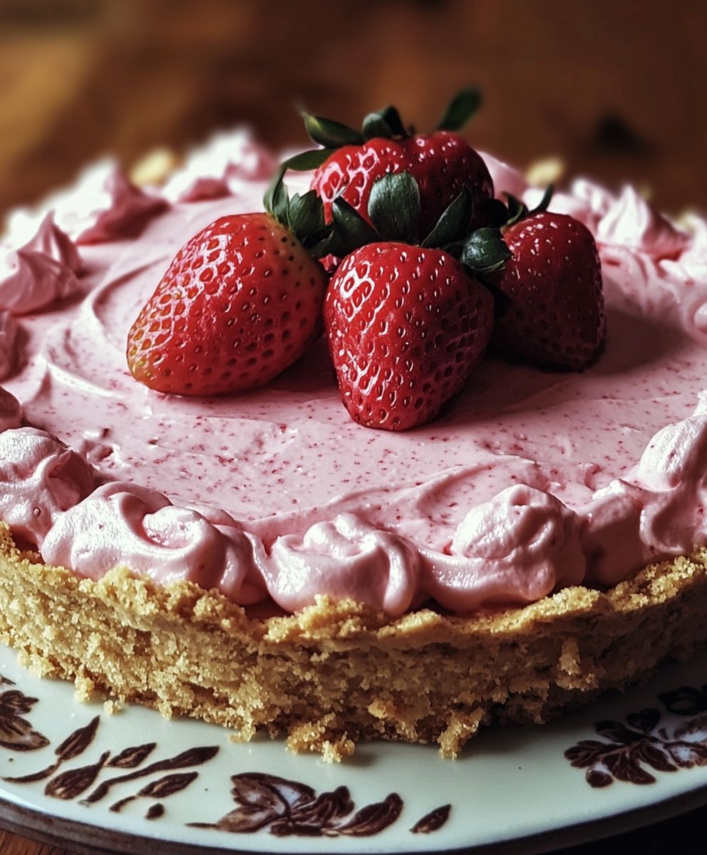 Erdbeer Eisbox Kuchen