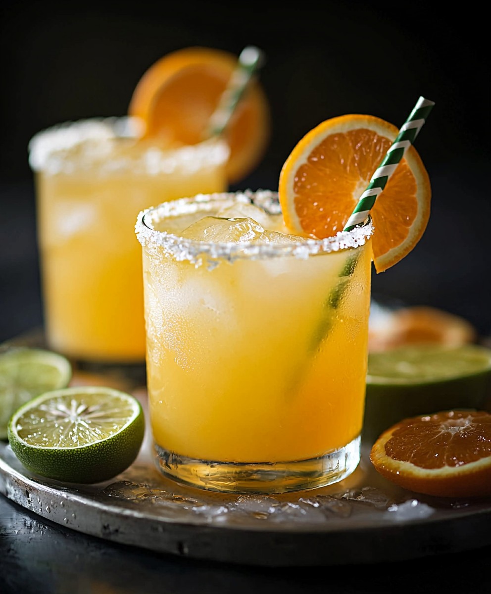 Würzige Orangen Margaritas