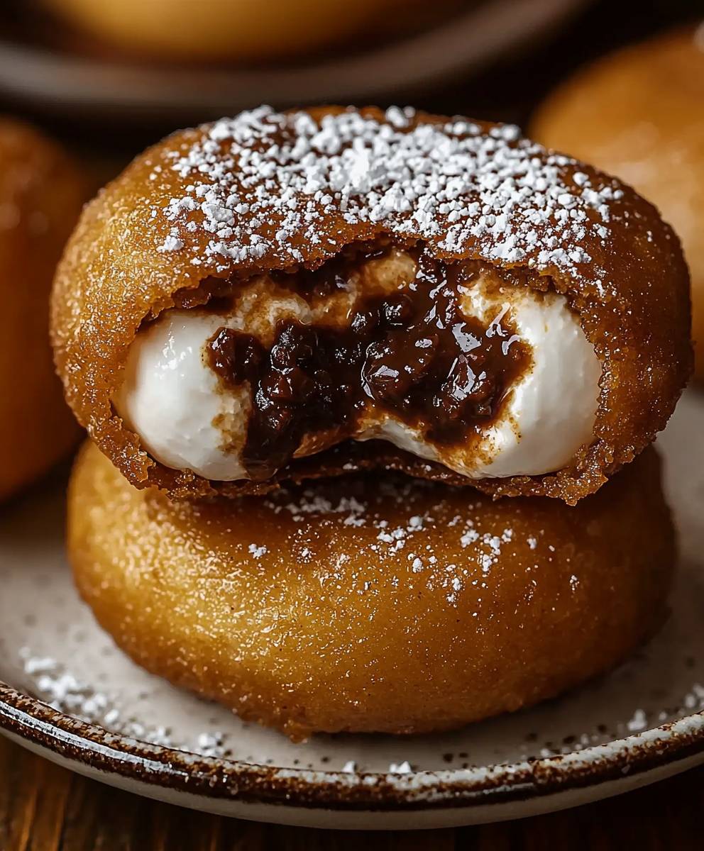 Frittierte S'mores herstellen