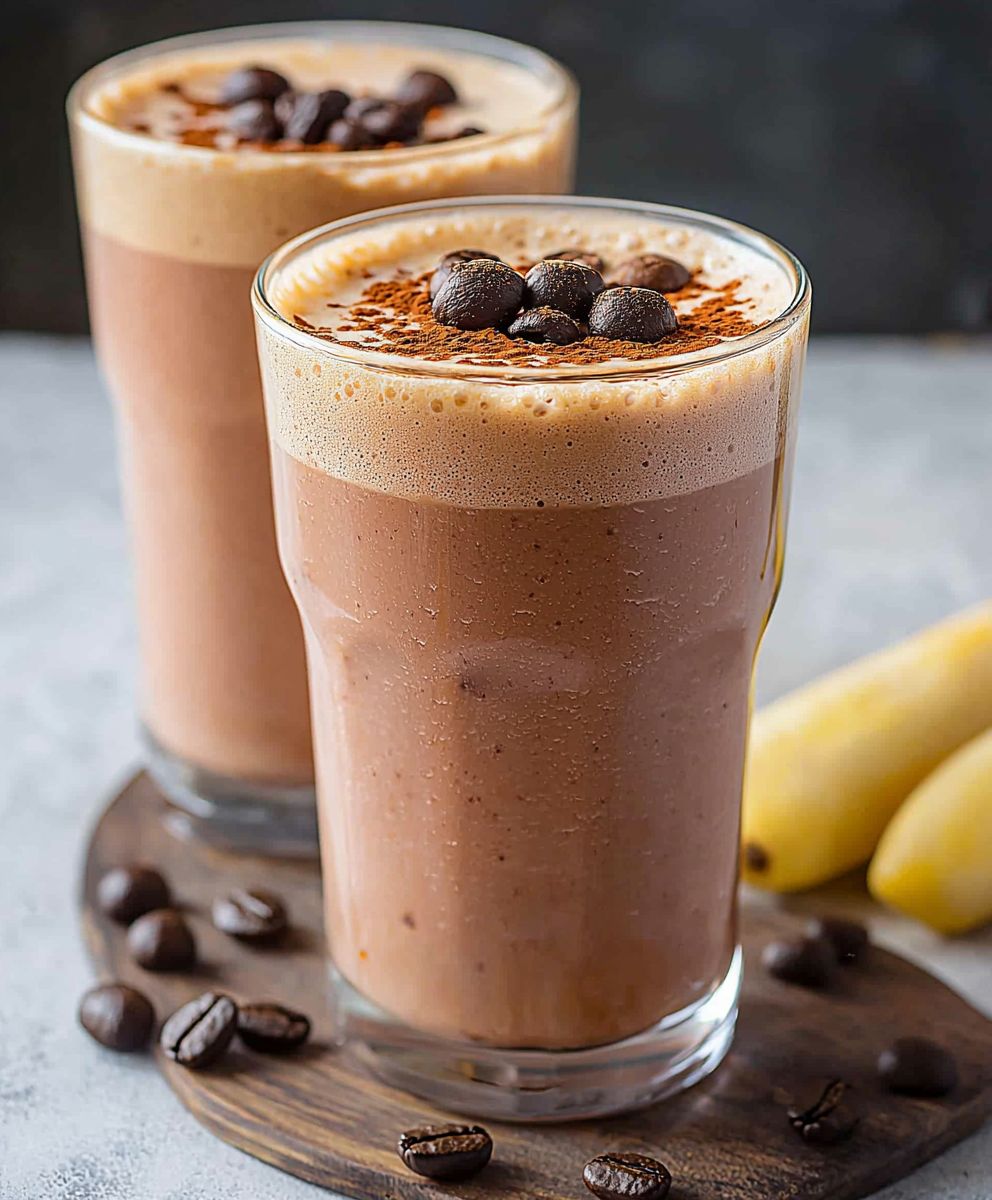 Frühstückskaffee Smoothie