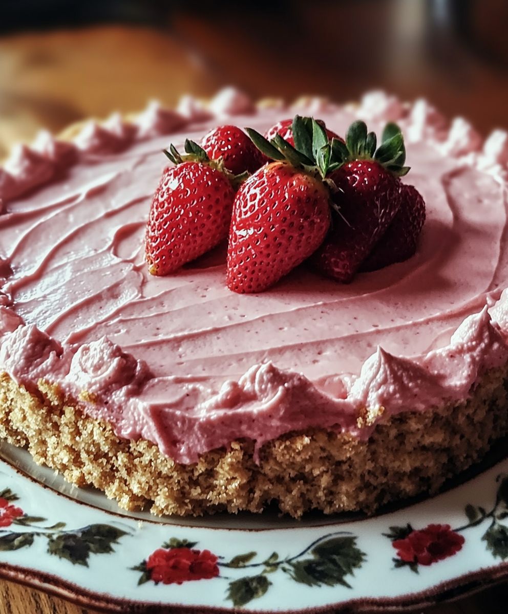 Erdbeer Eisbox Kuchen