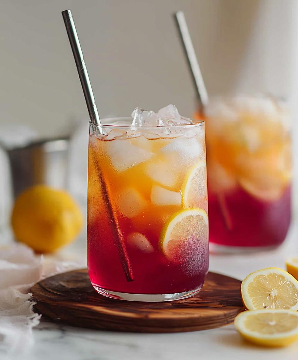 Eistee Limonade von Starbucks