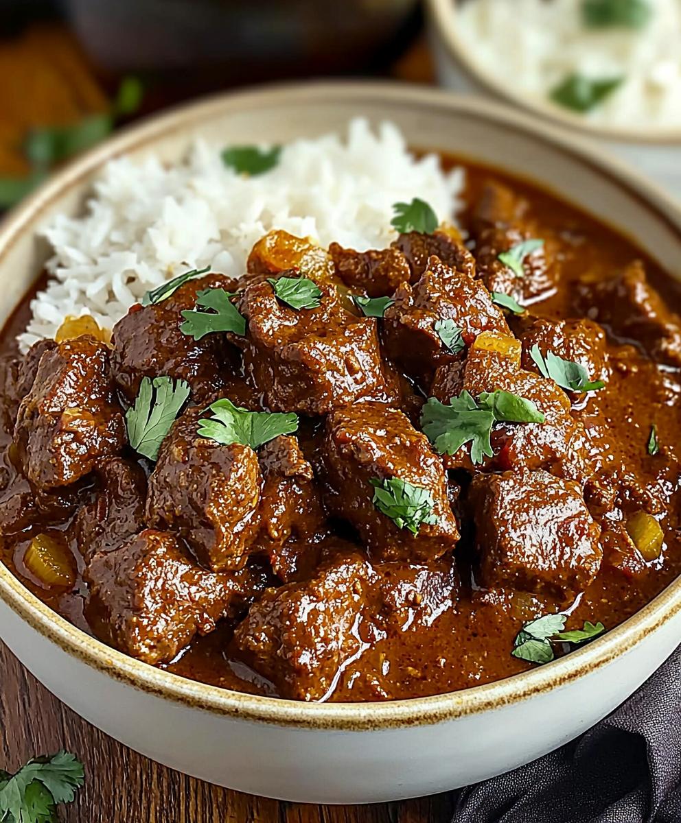 Rindfleisch Vindaloo