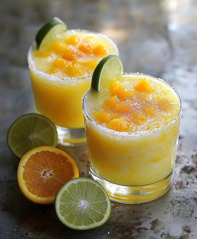 Mango Kokosnuss Wodka Drink
