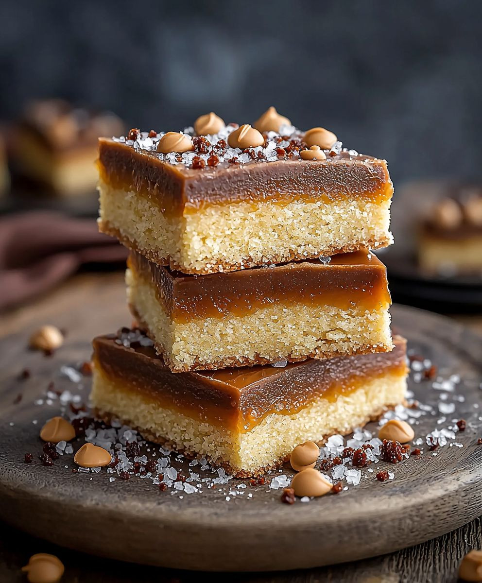 Shortbread mit Karamell