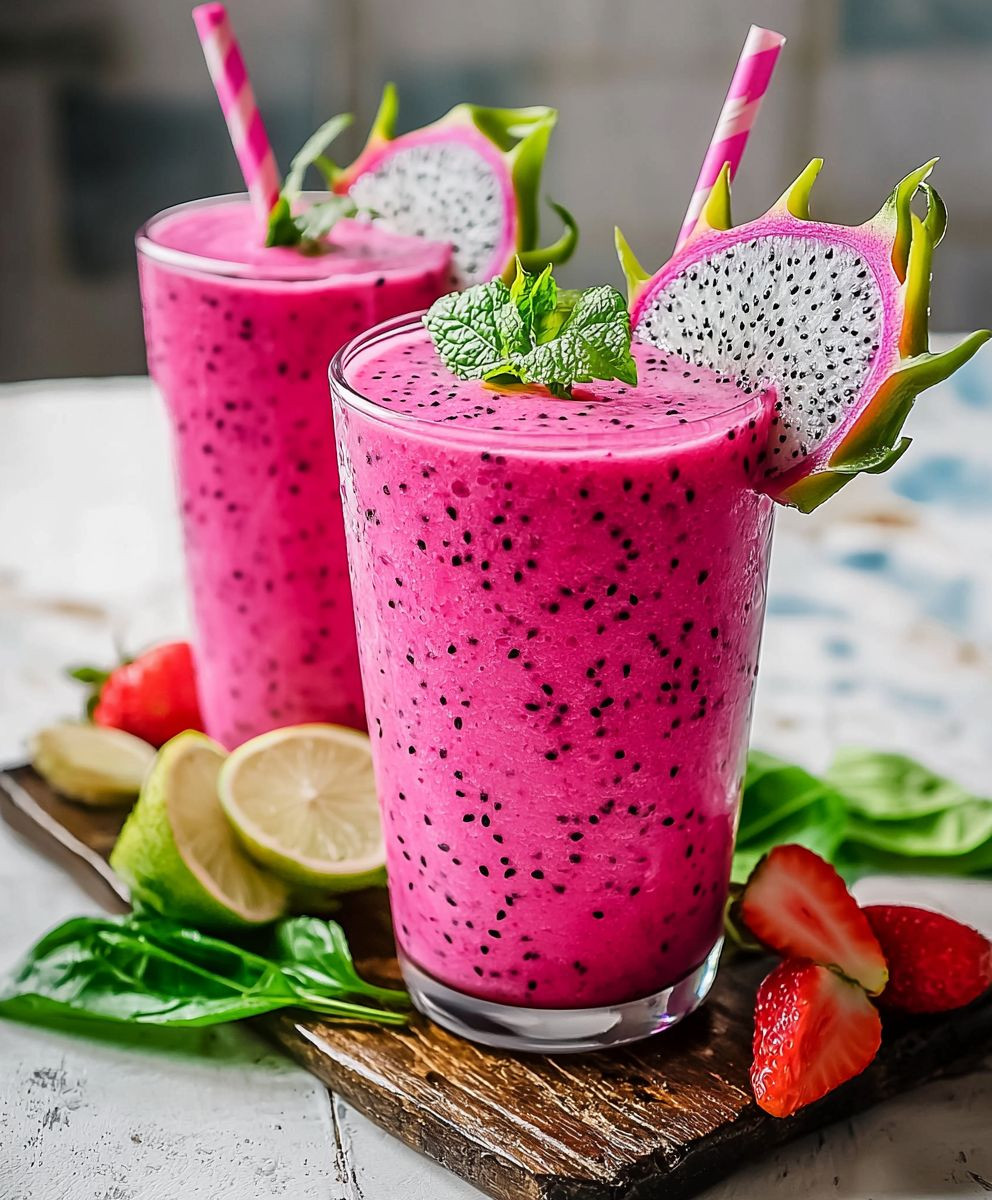 Drachenfrucht Smoothie