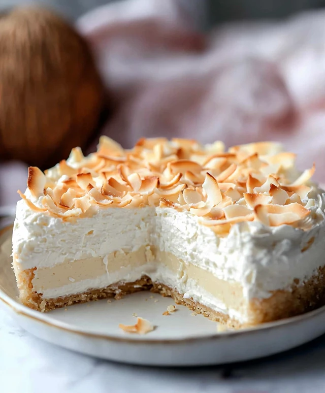 vegane Kokoscremetorte