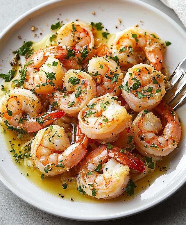Garnelen Scampi zubereiten