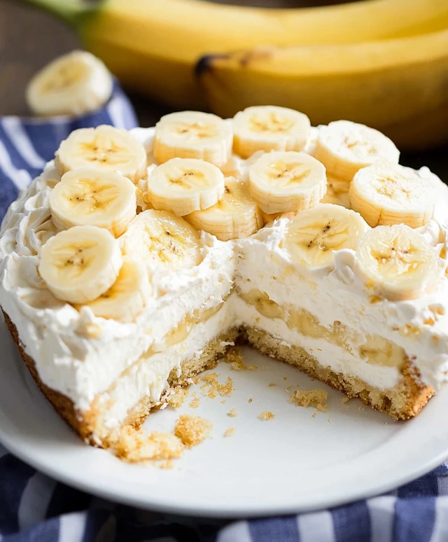 Bananen Sahne Torte