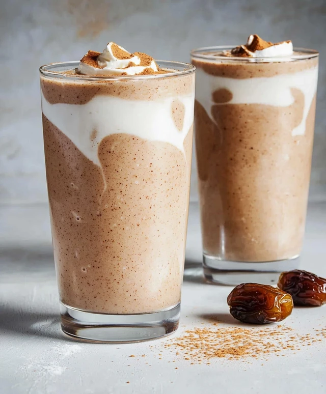 Zimt Dattel Smoothie