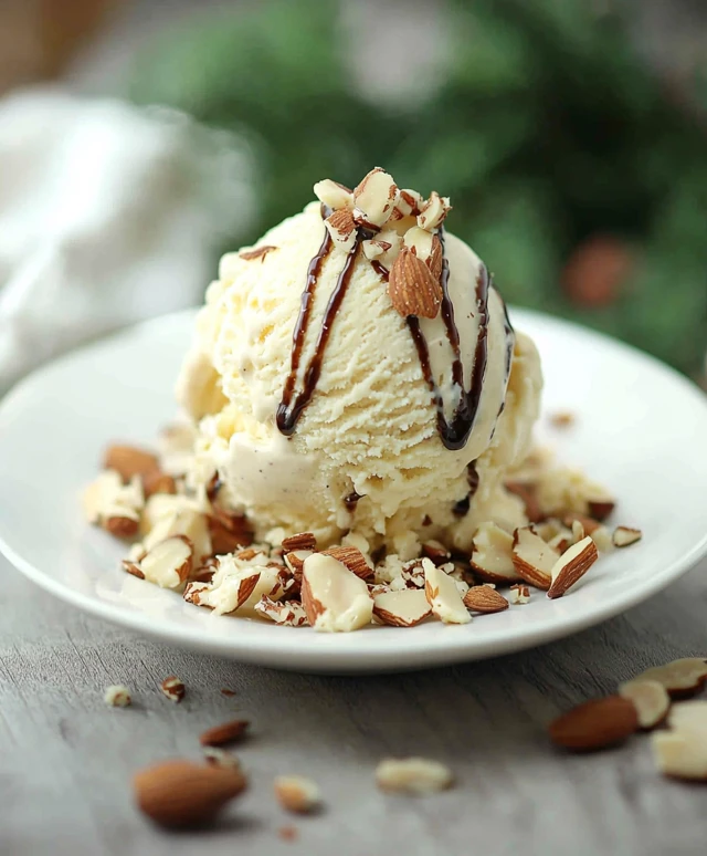 Low Carb Amaretto Eis