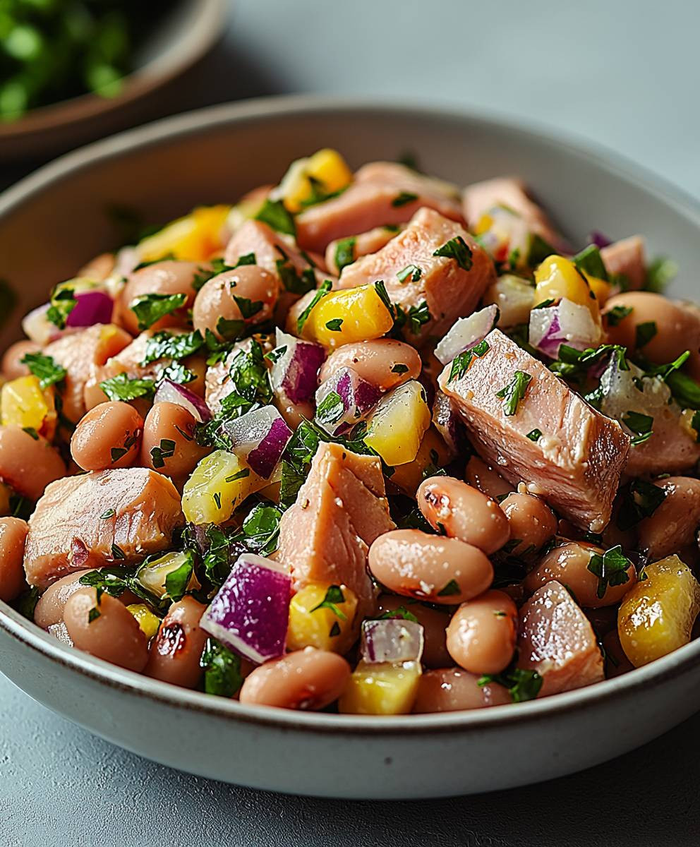 Thunfisch Bohnen Salat