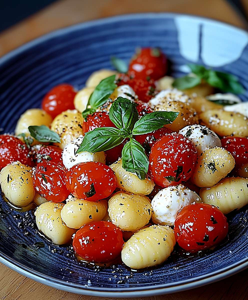Gnocchi Tomaten Mozzarella