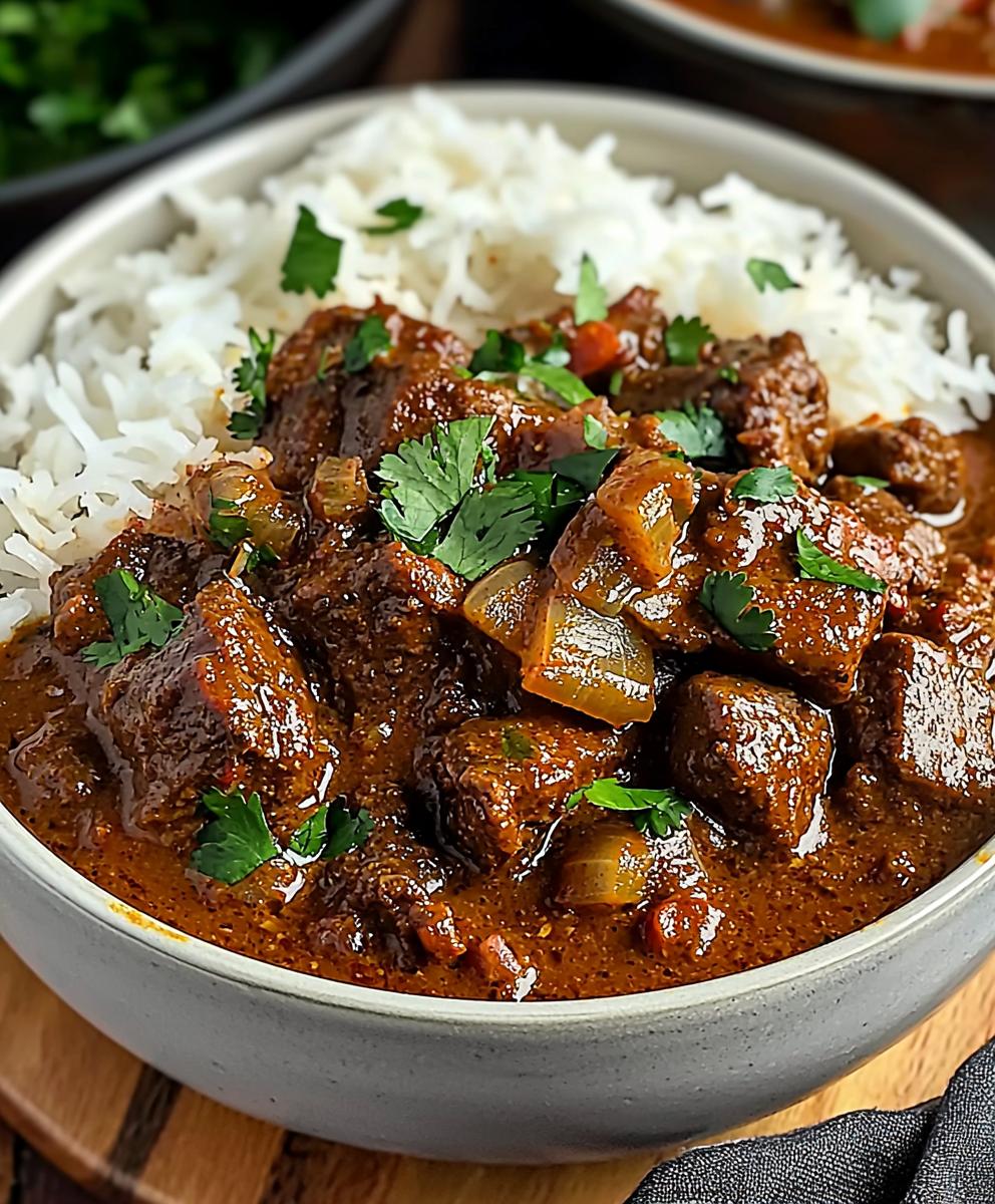 Rindfleisch Vindaloo