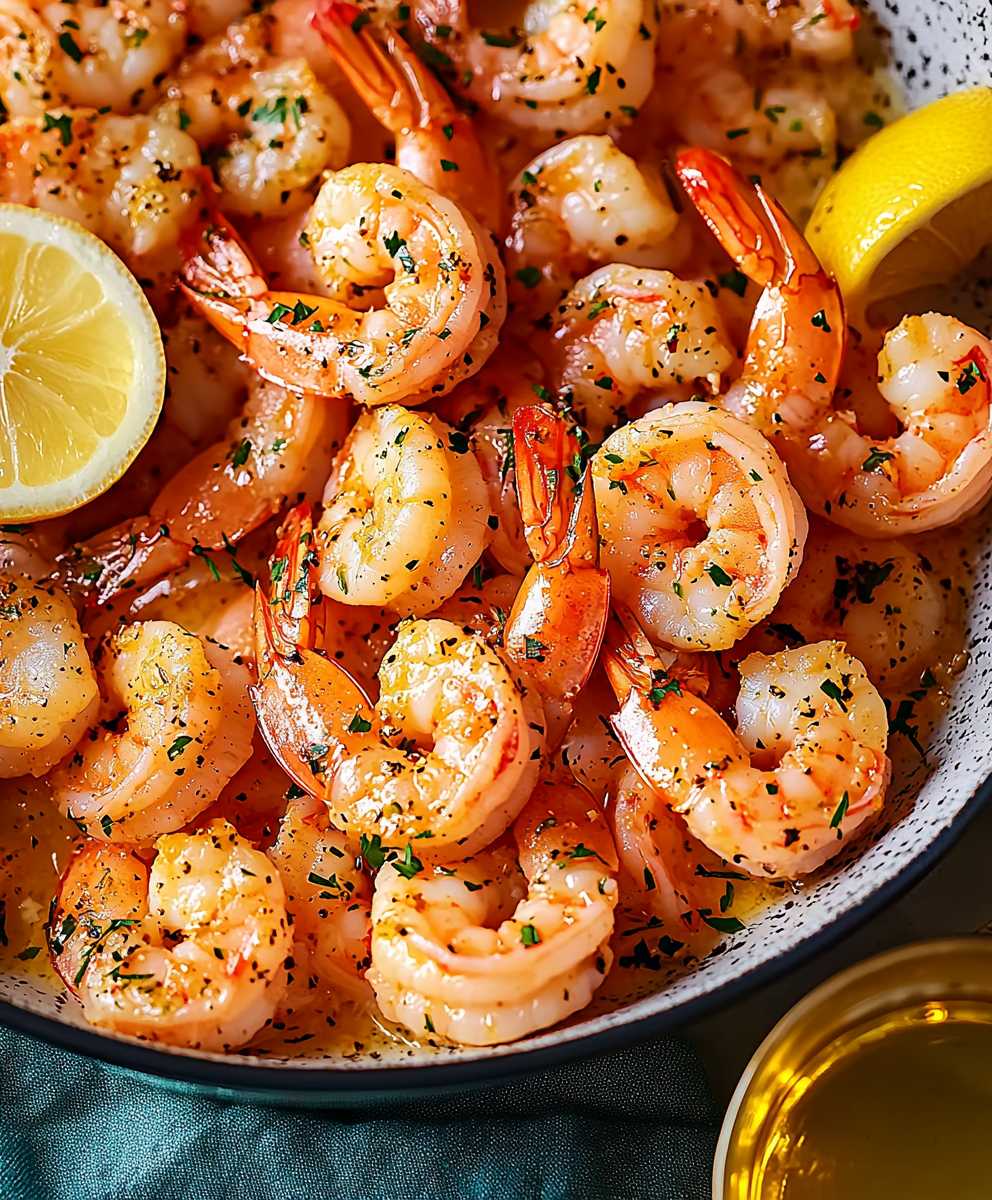 Garnelen Scampi zubereiten