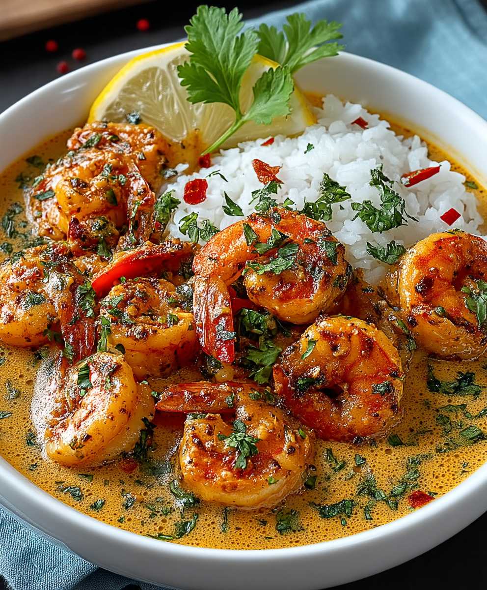 Garnelen Kokos Curry