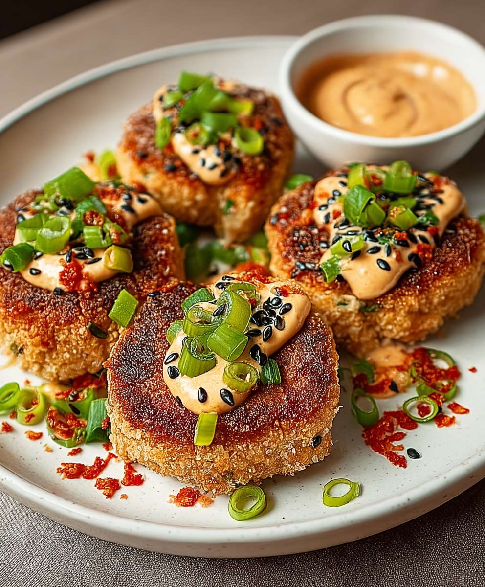 Asiatische Thunfischküchlein