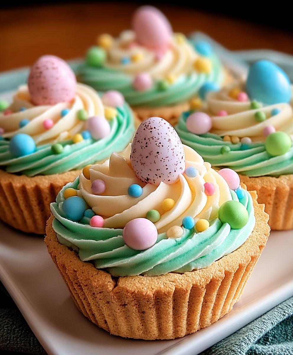 Osterkörbchen Zuckerkeks Tassen