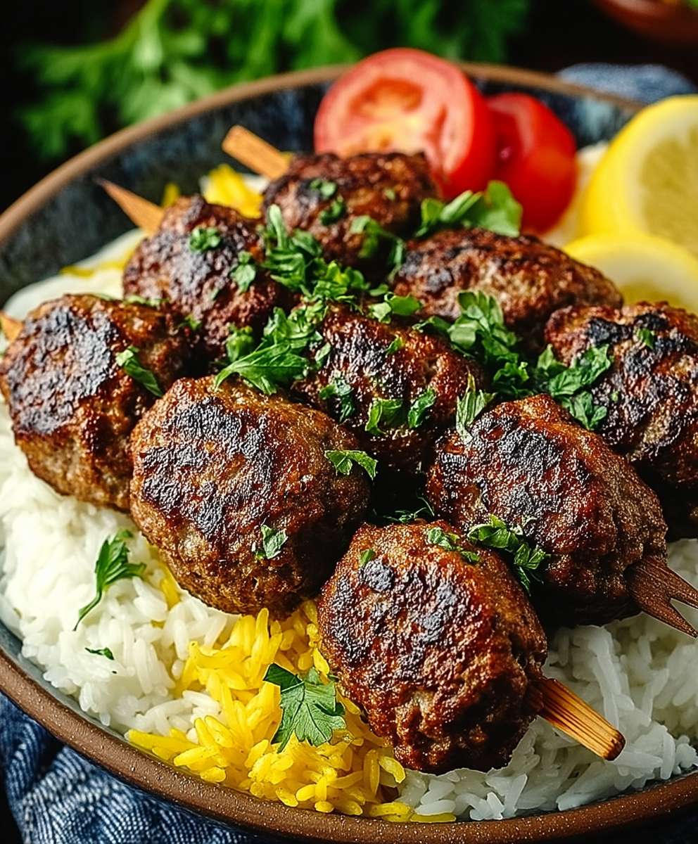 Ägyptischer Kofta Kebab