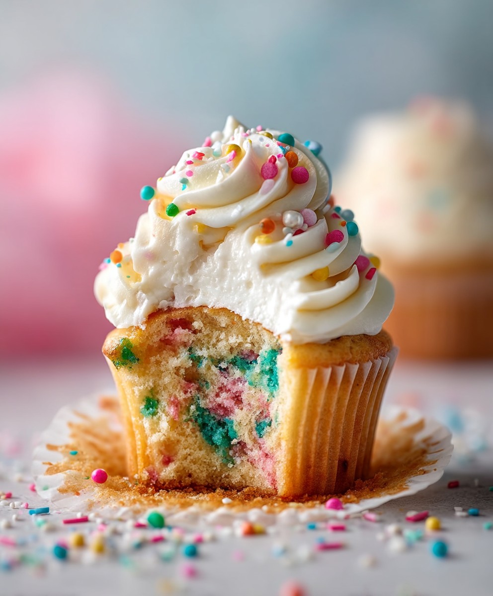Funfetti Cupcakes selber machen