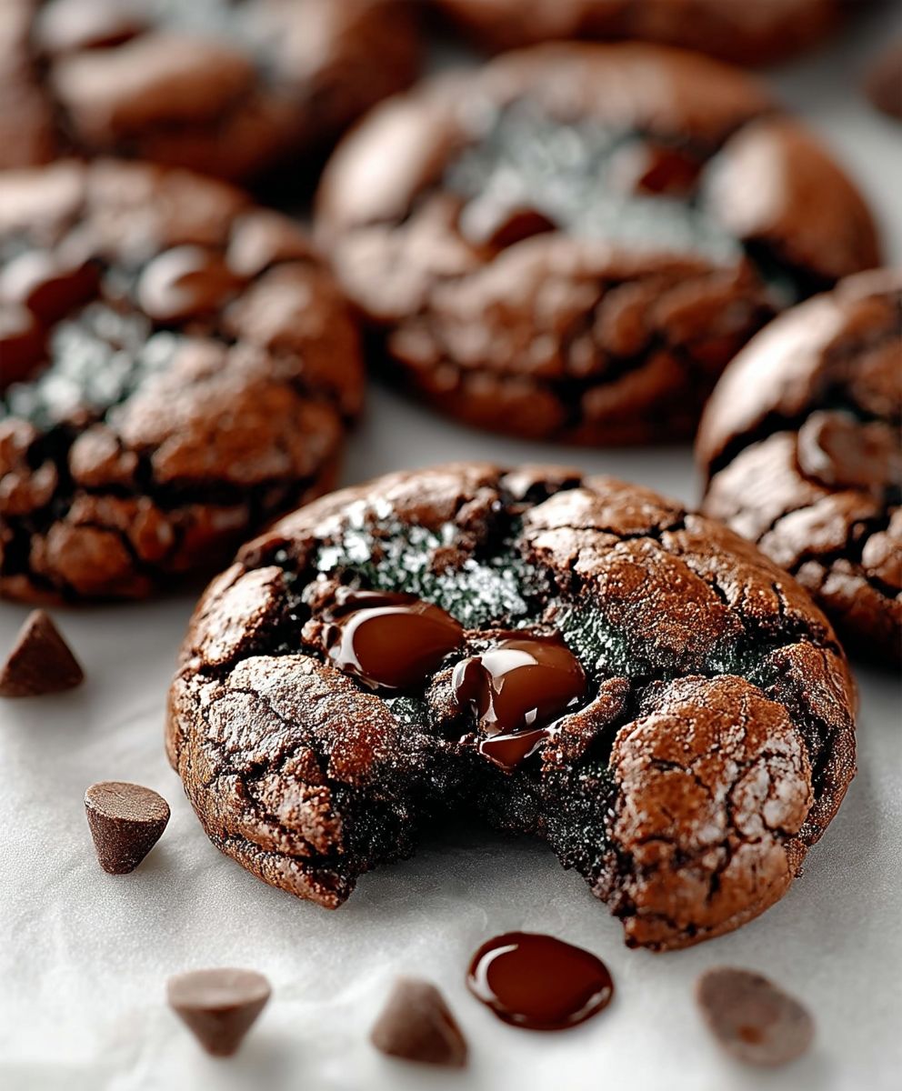 Schokoladen Espresso Kekse backen