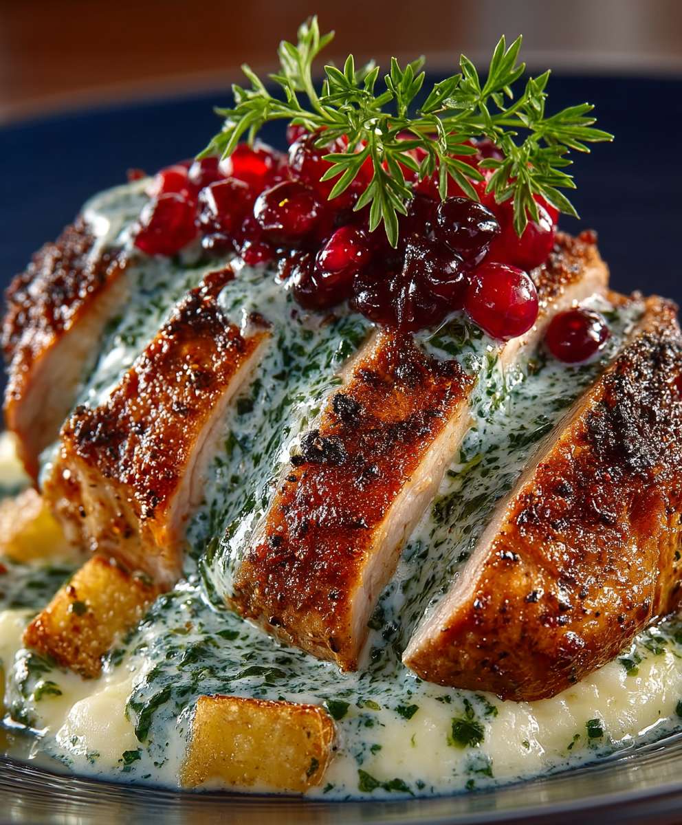 Knoblauchhuhn cremig zubereiten
