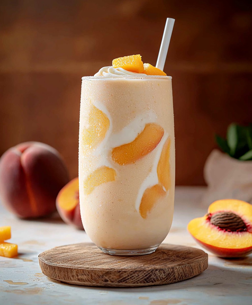 Pfirsich Smoothie selber machen