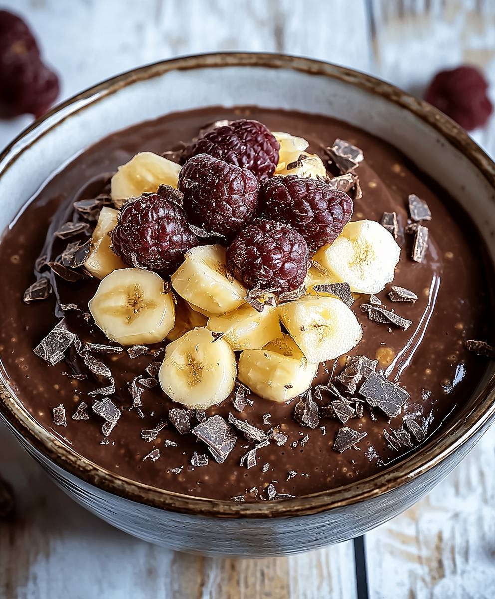 Schokoladenpuddingbrei cremig einfach