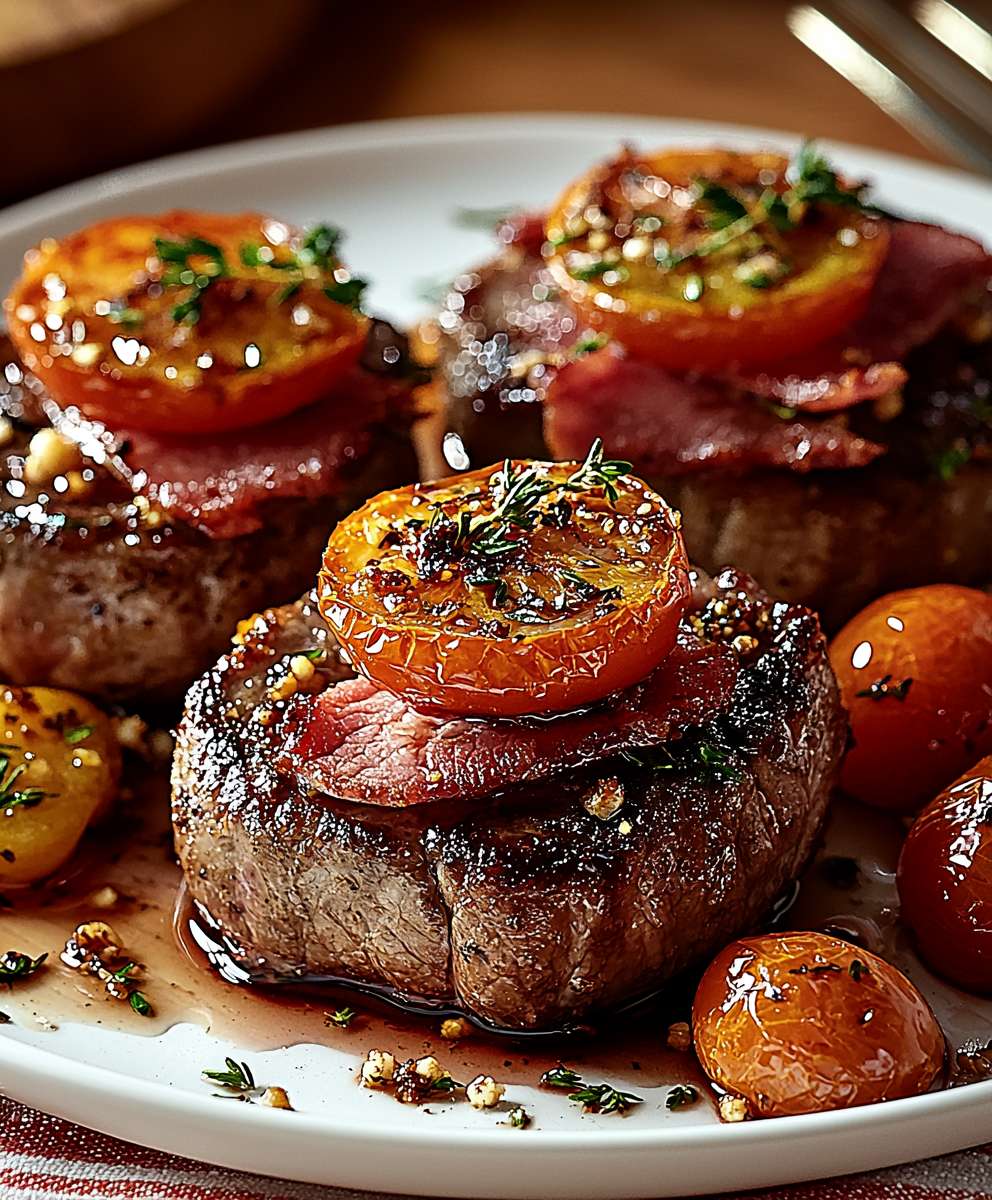 Rinderfilet Medaillons mit Kruste