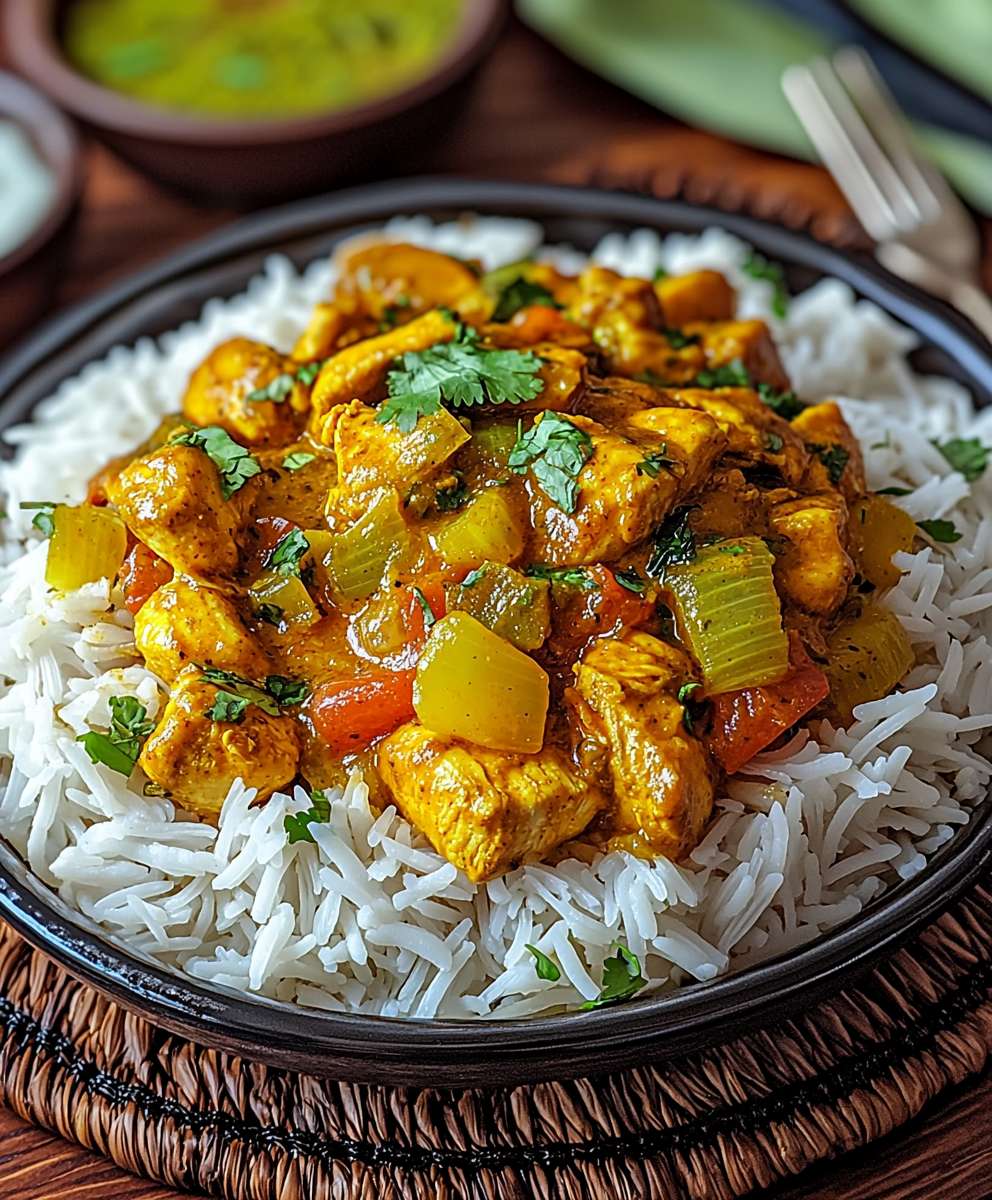 Indisches Hähnchen Curry