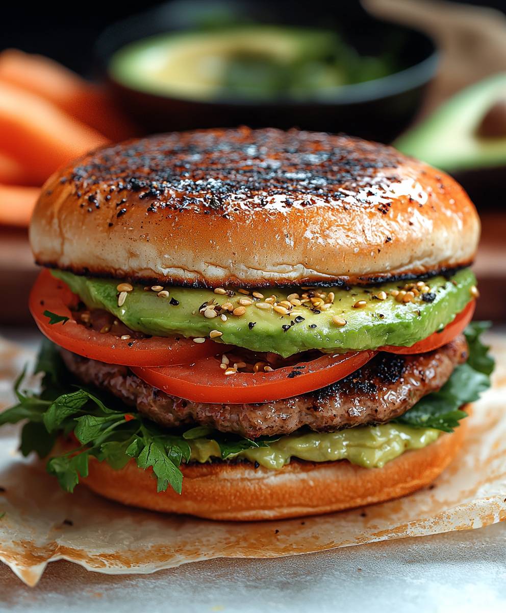 Avocado Burger selber machen