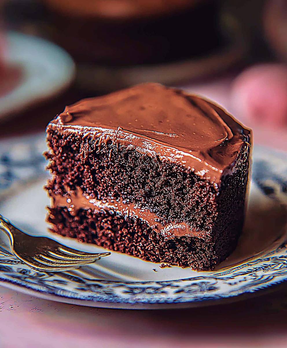 Schokoladen Mayonnaise Kuchen
