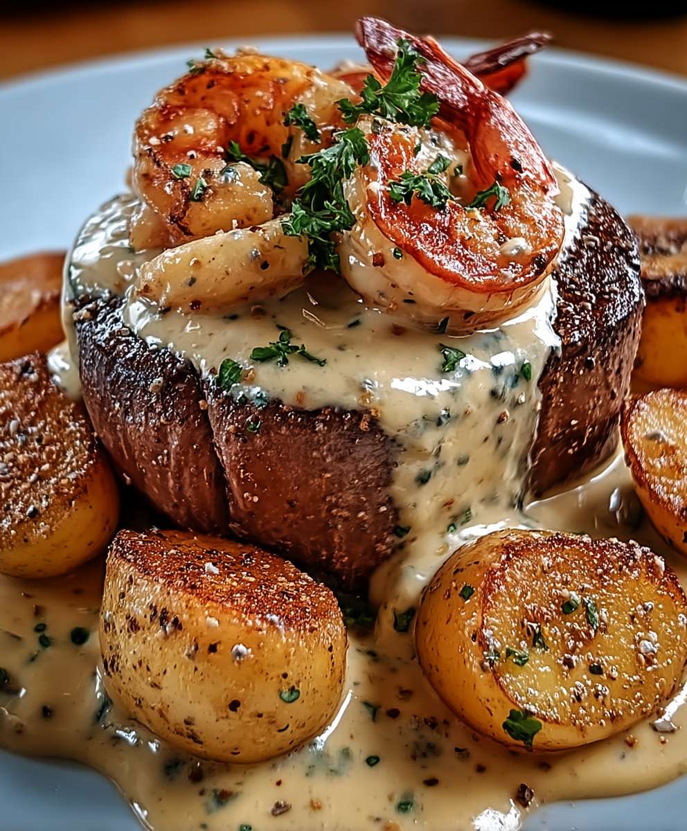 Surf and Turf Knoblauchsoße