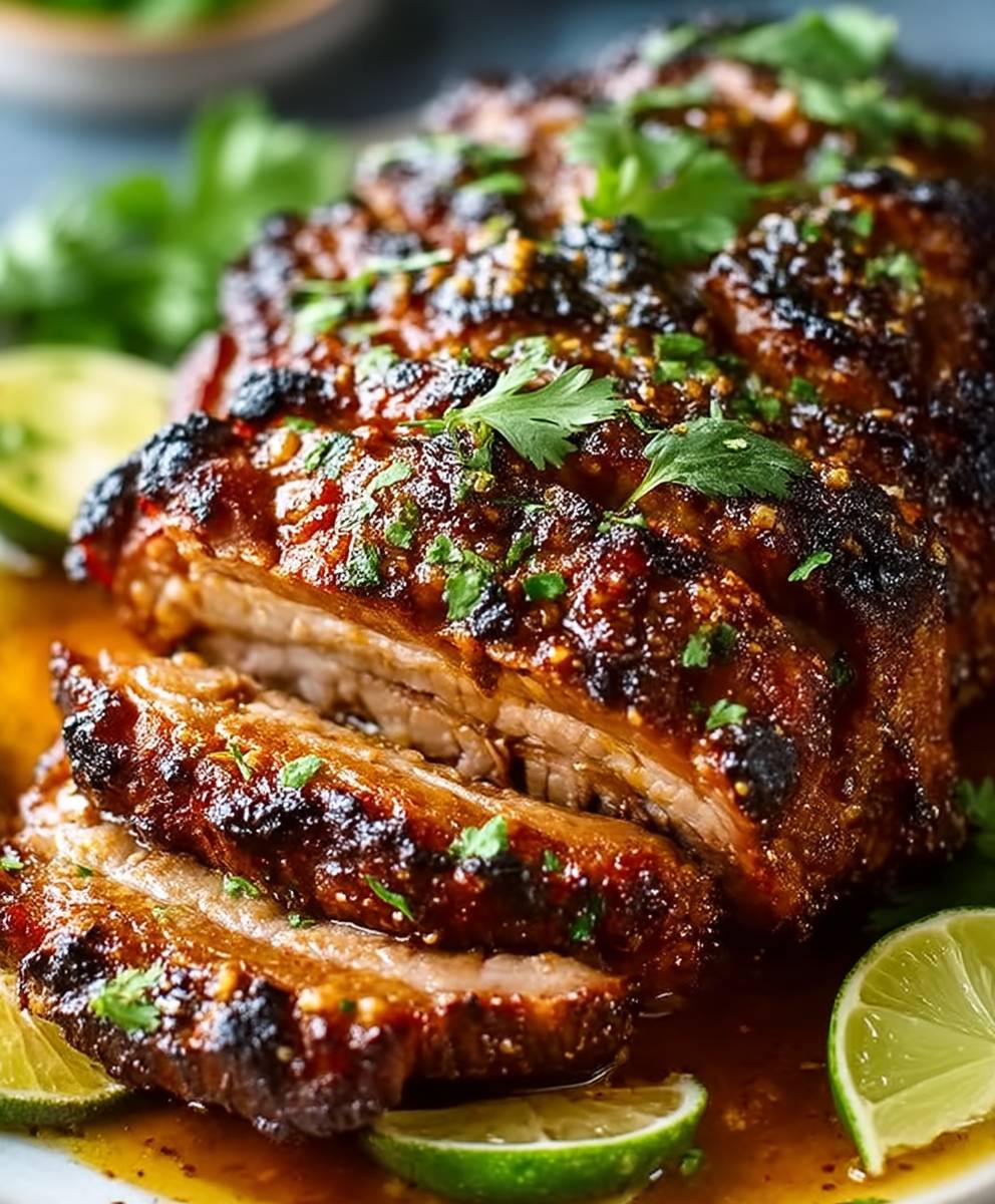 Kubanisches Mojo Schweinefleisch